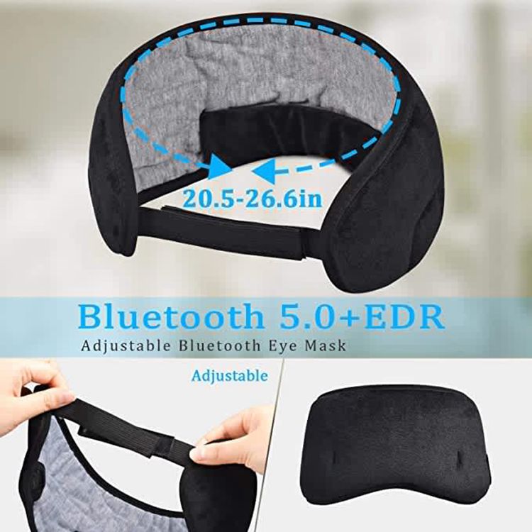 Bluetooth Sleep Mask – Music, Podcasts & Deep Sleep