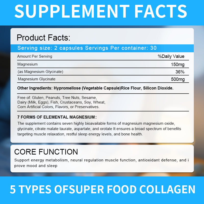 MagniCalm Magnesium Complex – 60 Capsules