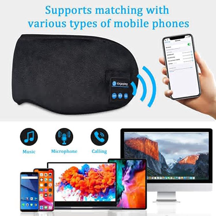Bluetooth Sleep Mask – Music, Podcasts & Deep Sleep